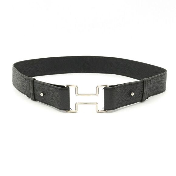 Hermes Tonight Belt Black Leather - Picture 1 of 5